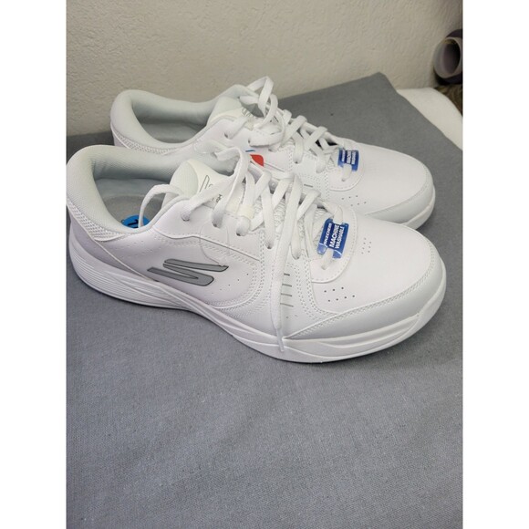 Skechers Withe Atletic Relaxed fit Pickleball  Ultra Fligh Cushioning size 10 - Picture 2 of 8
